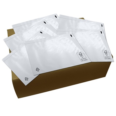 100 x A5 Plain Document Enclosed Wallets 165mm x 225mm